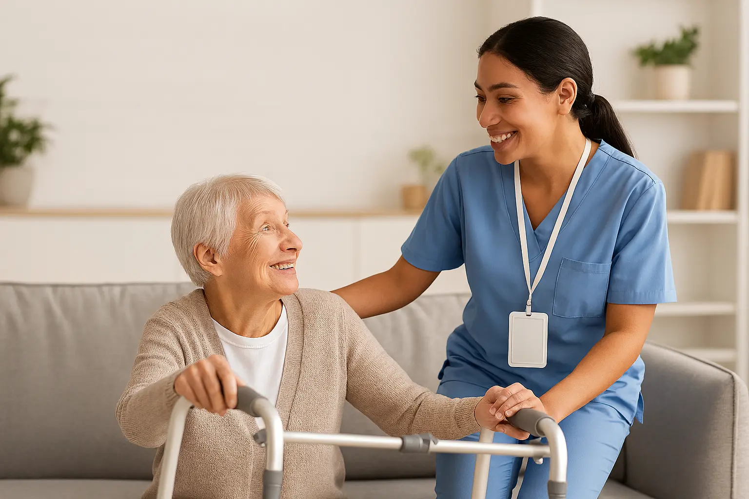 Caregiving team